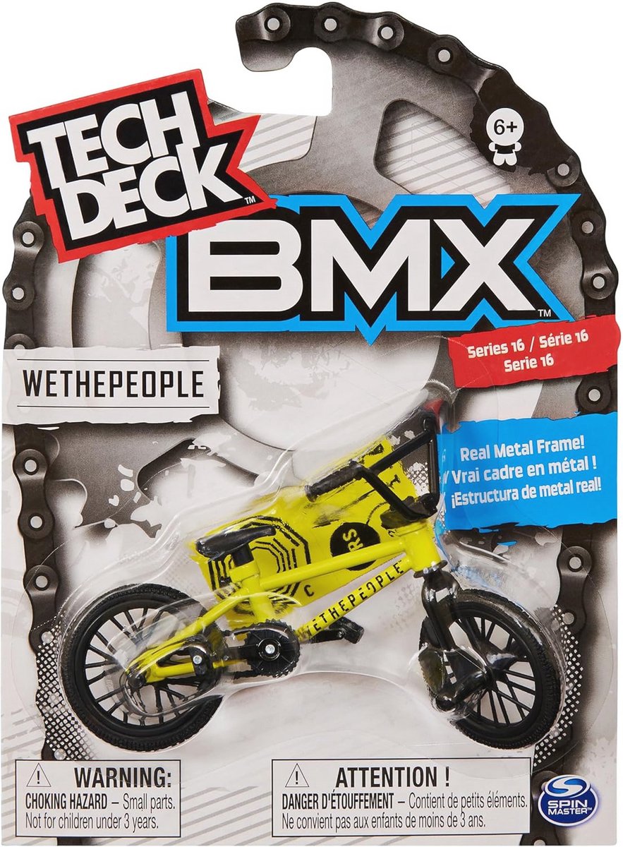 Miniatuur BMX Fingerbike voor Tricks en Stunts