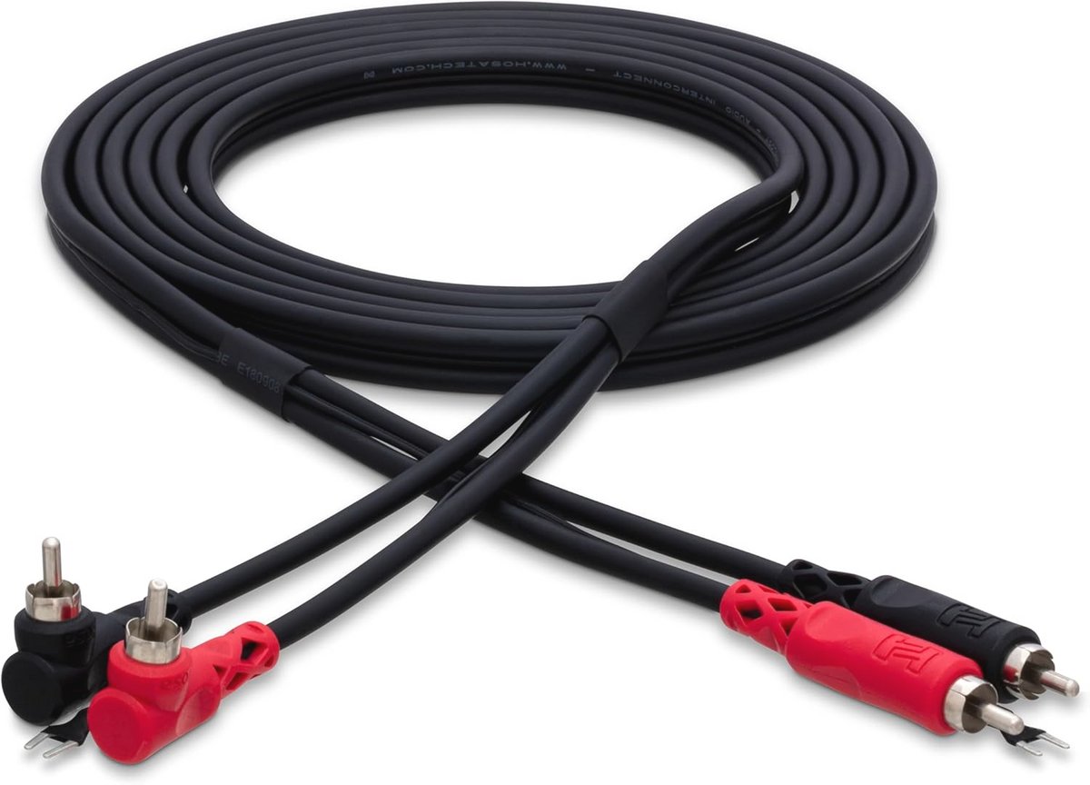 Dual RCA-kabel 2 m voor draaitafel en versterker
