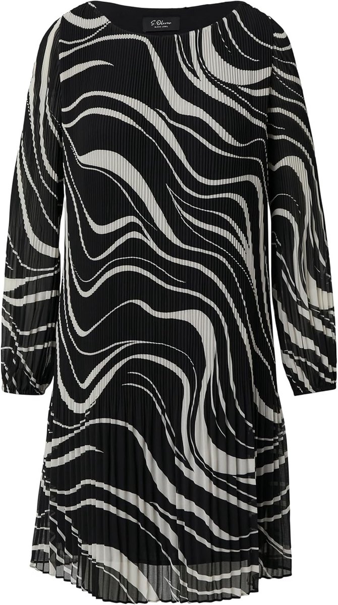 Elegant Dames Jurk met Plooien - Midi of Maxi Lengte