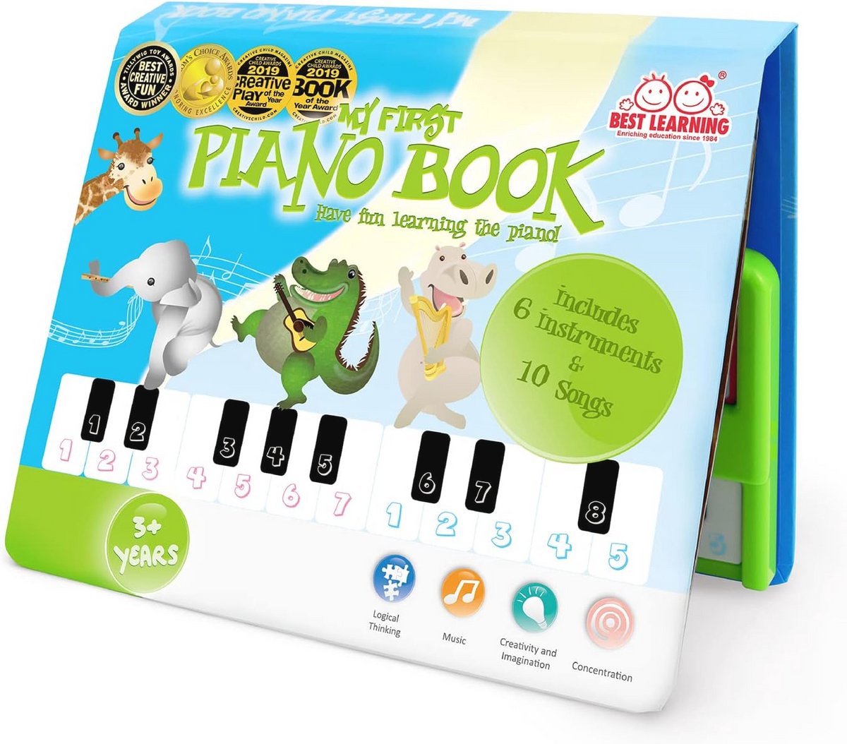 Interactieve Piano voor Peuters en Kinderen - Educatief Muziekspeelgoed vanaf 3 Jaar