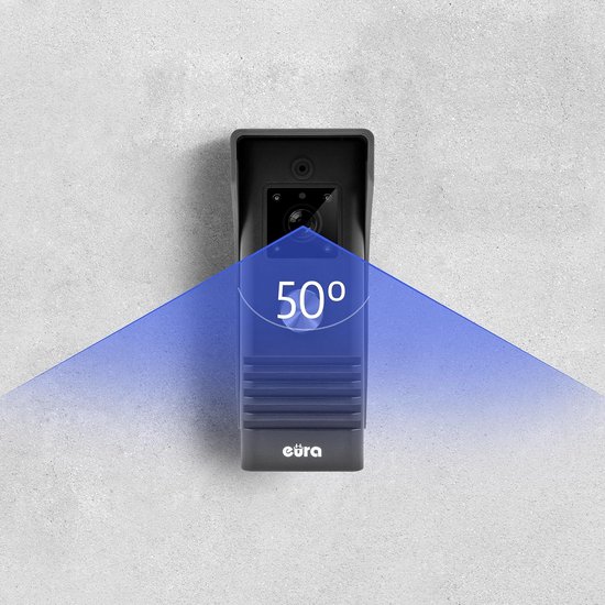 video deurintercom, intercomsysteem, 7-inch kleurenmonitor, zwart van Merkloos — afbeelding 5
