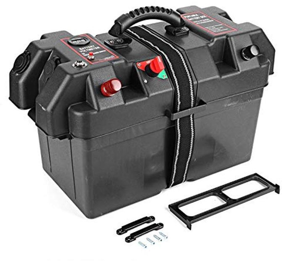 Accubak voor Trollingmotor met USB en 12V Laadpoort