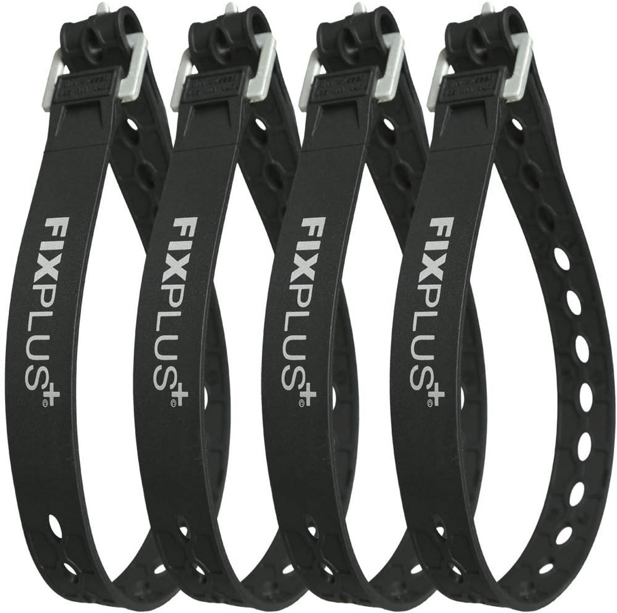 Sjorbanden 4-pack - Beveilig, bevestig en bundel met Flexibele en Herbruikbare Spanbanden