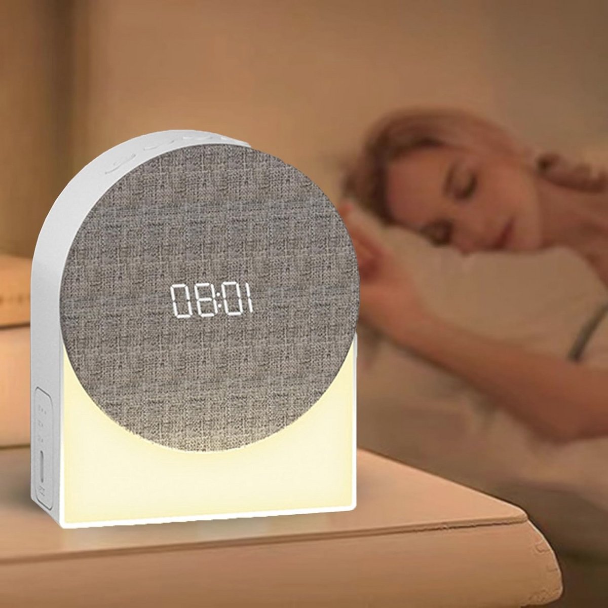 Compatibele witte ruis machine met timer en Bluetooth - Draagbare Geluidsmachine voor Baby's en Volwassenen