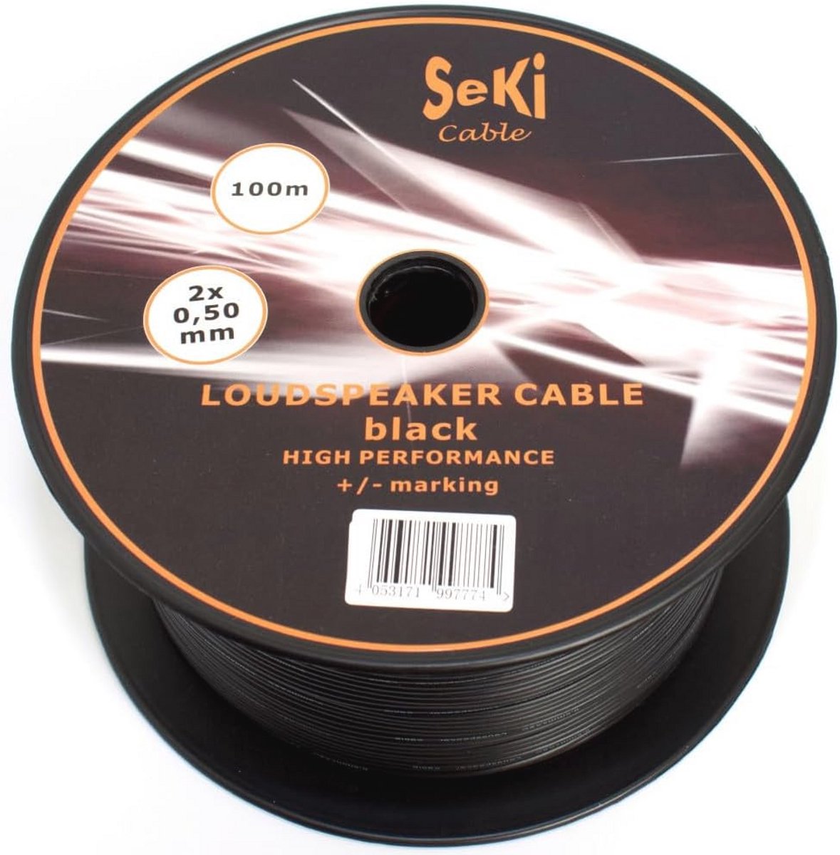 Luidsprekerkabel 2x 0,50 mm² 100 m voor Hifi en Home Entertainment