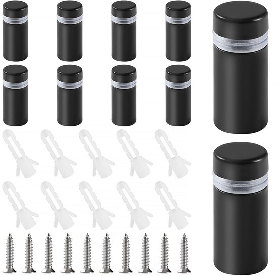 Black Nylon Standoff Plastic Spacers Washers M3 M4 M5 M6 M8 3-25mm