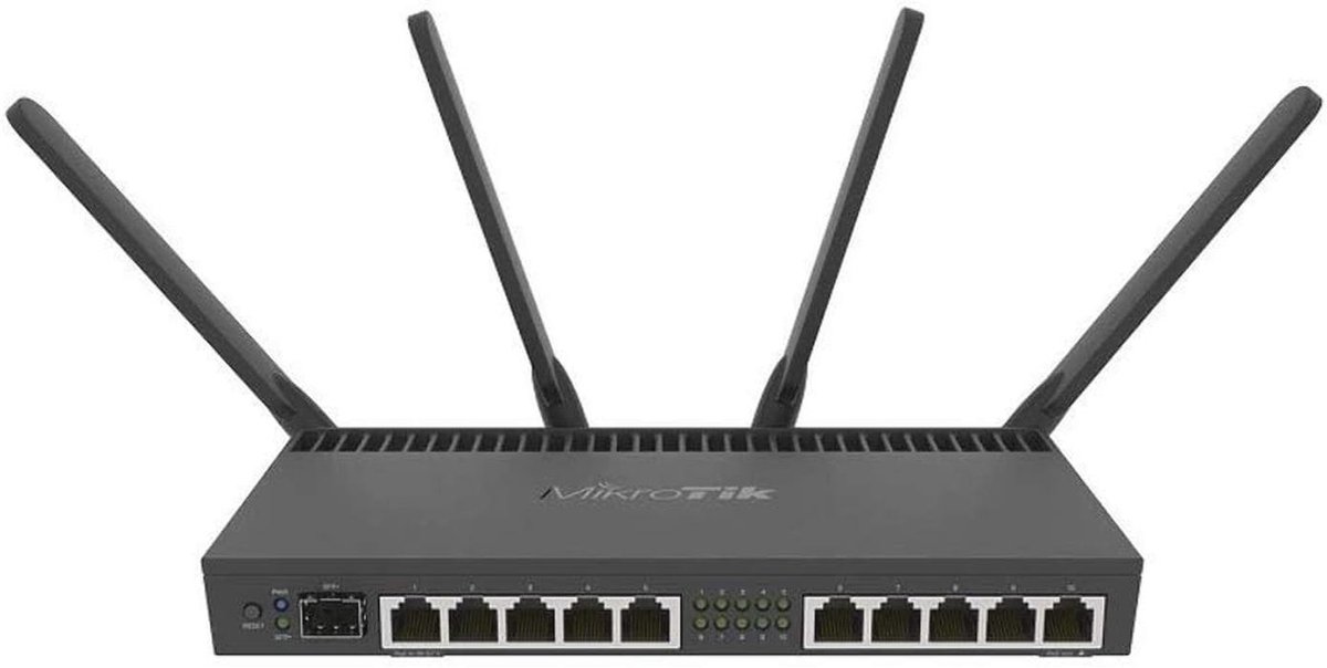 Krachtige draadloze router met Gigabit Ethernet en Dual-Band 2,4 GHz/5 GHz