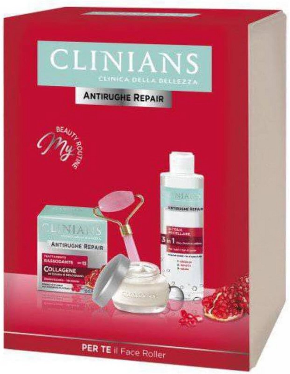 Anti-rimpel Repair Box met Micellair Water, Gezichtscrème en Gezichtsroller