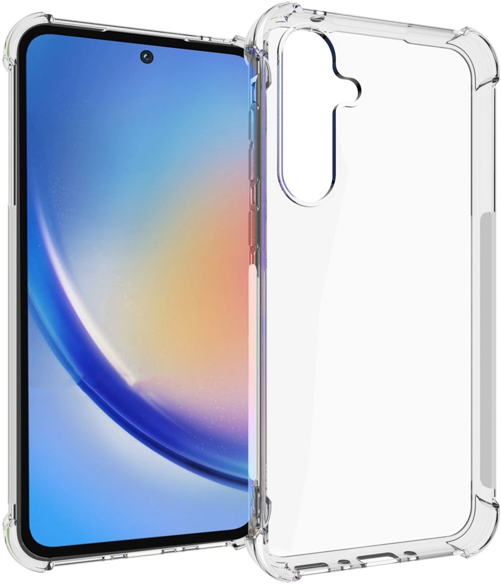 imoshion Hoesje - Geschikt voor Samsung Galaxy A35 - Shockproof Case - Transparant