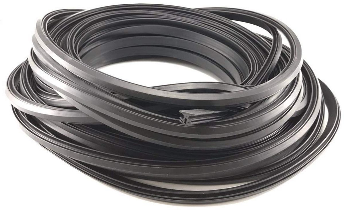 Terrasvoegband met anti-rekdraad voor alle terrassystemen, 5-7 mm, zwart, 50 m (2 x 25 m)