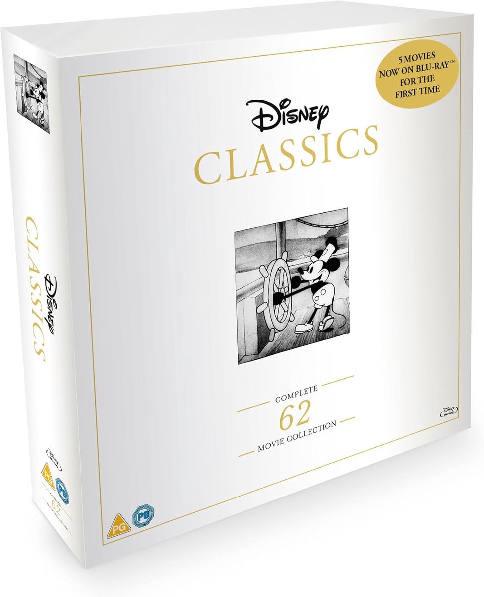 Disney Classics: Complete 62 Movie Collection (blu-ray)