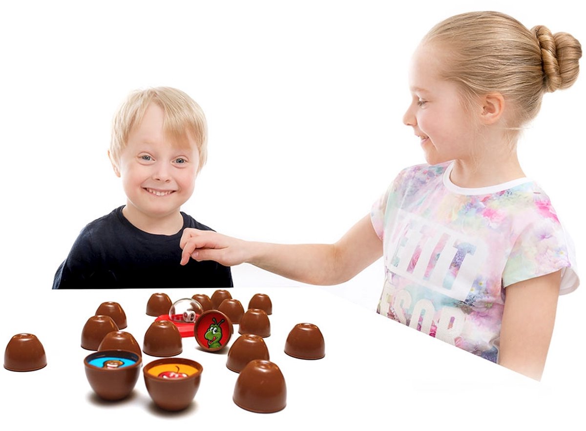 Tactic Choco - Kinderspel - Geheugenspel met Chocolaatjes - Pop-O-Matic Dobbelsteen - Verzamel de Meeste Chocolaatjes - Familiespel voor Jonge Kinderen - 2 tot 4 Spelers - Vanaf 3 Jaar — afbeelding 20