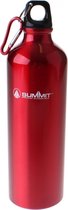 Summit Drinkfles Met Karabijnhaak 750 Ml Rood