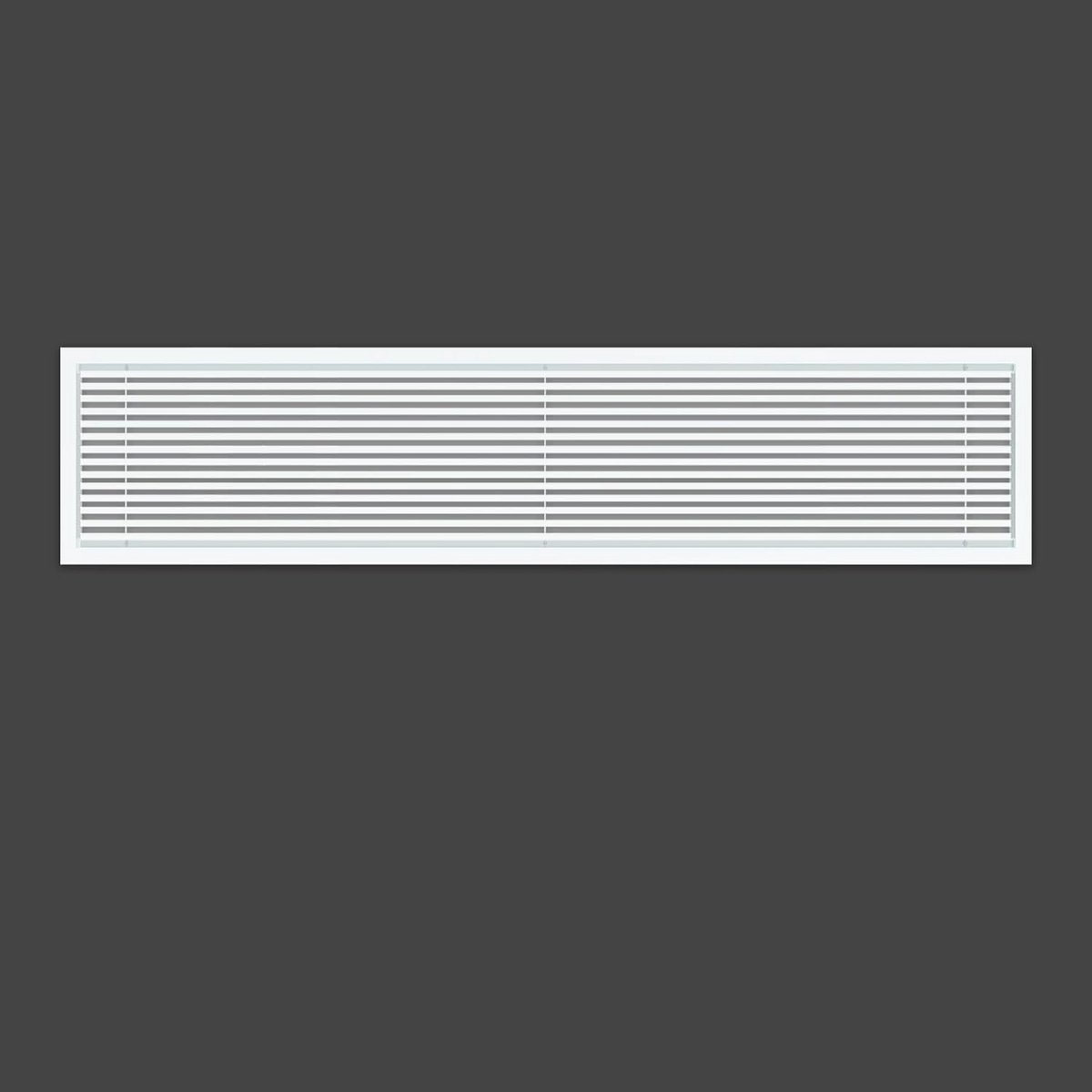Lineaire Luchtgrille Aluminium 36" X 8" - Verwijderbare Grille voor HVAC