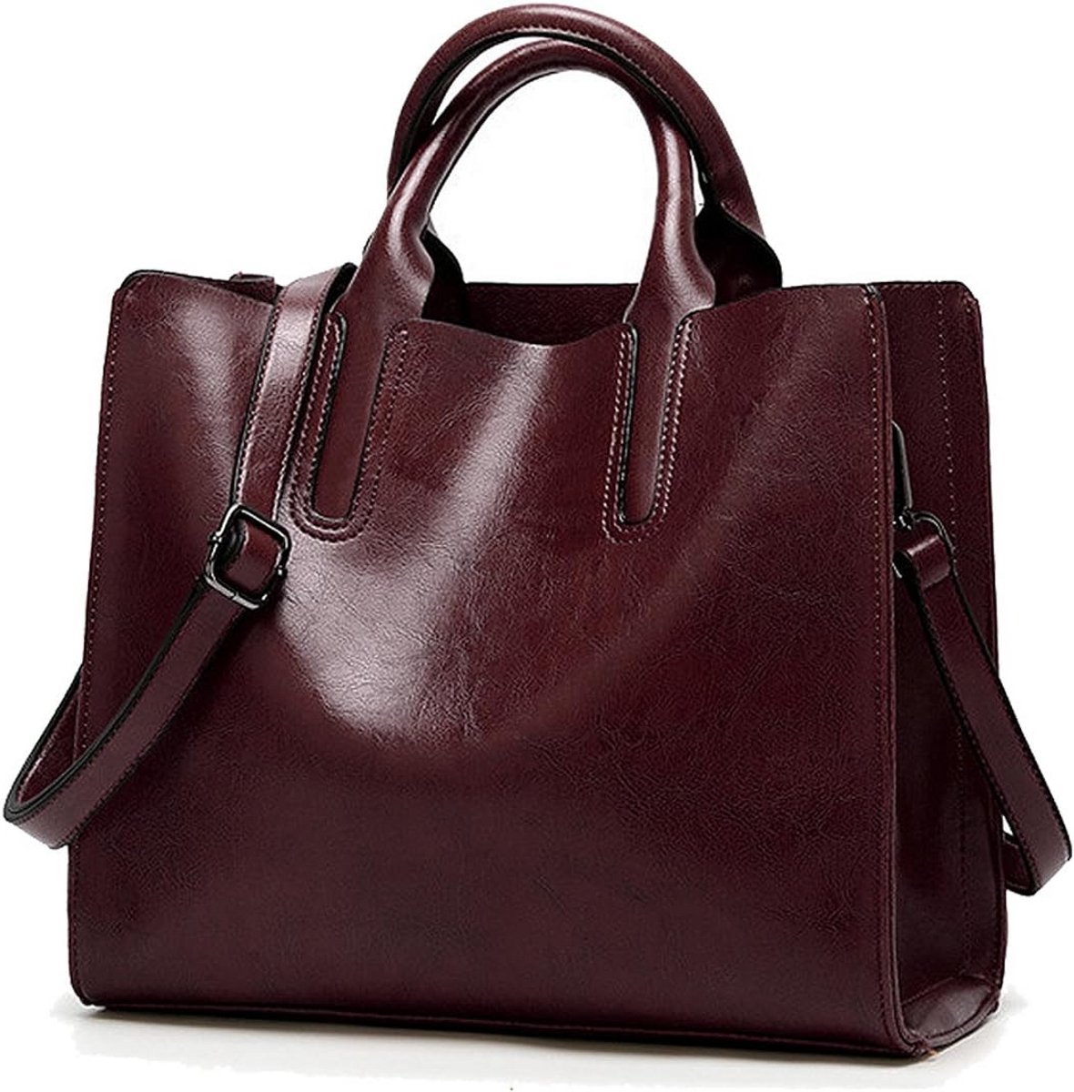 Coolives Women's Handbag with Short Handles Tote Bag Shoulder Bag Hobo Bag Tote Bag in PU Leather with Shoulder Strap Shoulder Bag Crossbody Bag