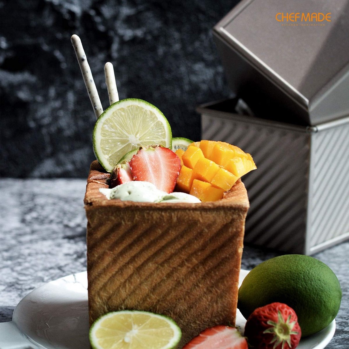 Commerciële Pullman Broodpan met Deksel Non-Stick Rechthoekige Toast Doos voor Oven Bakken