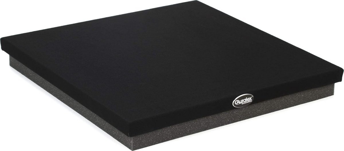 Akoestische Ontkoppeling Riser voor Subwoofers - 4,5 x 38 x 38 cm - Zwart/Antraciet
