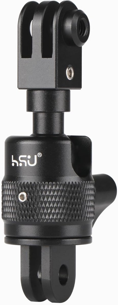360 Graden Adapter voor Actiecamera's - Aluminium Verlengarm Houder