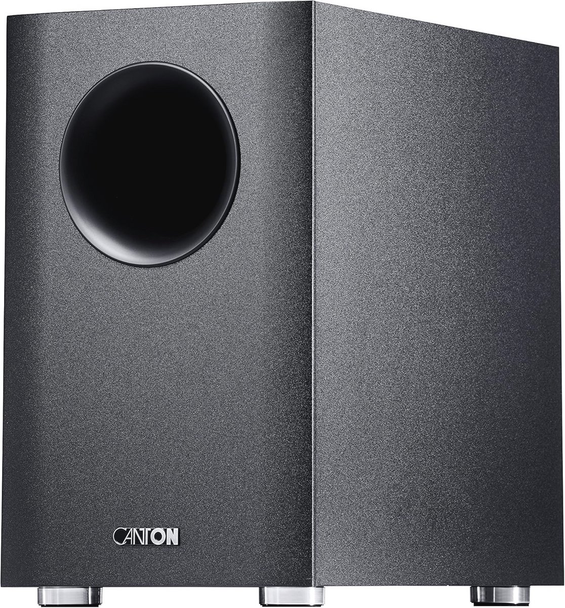 Actieve subwoofer 100W met een frequentiebereik van 38Hz - 150Hz