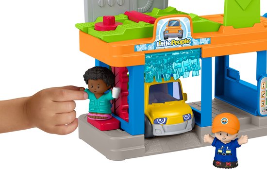 Fisher-Price Little People Tankplezier Benzinestation van Fisher Price — afbeelding 5