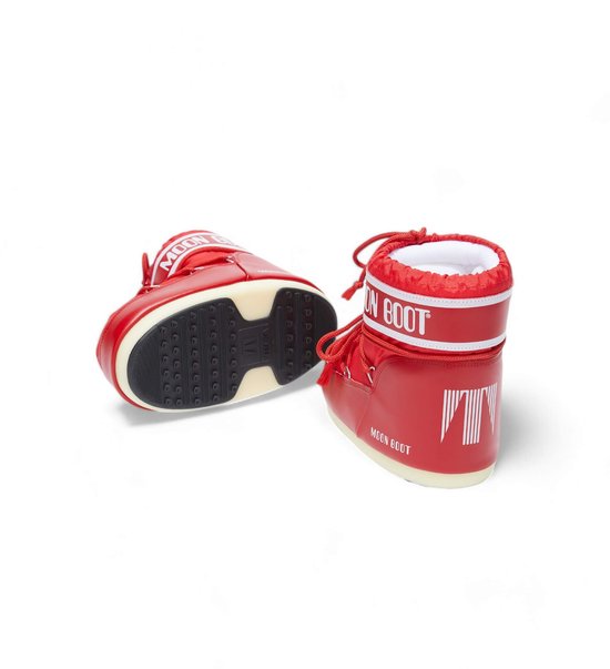 Moon Boot Icon - Basse - Nylon - Rouge - Kids - Unisexe - Pointure 33-35