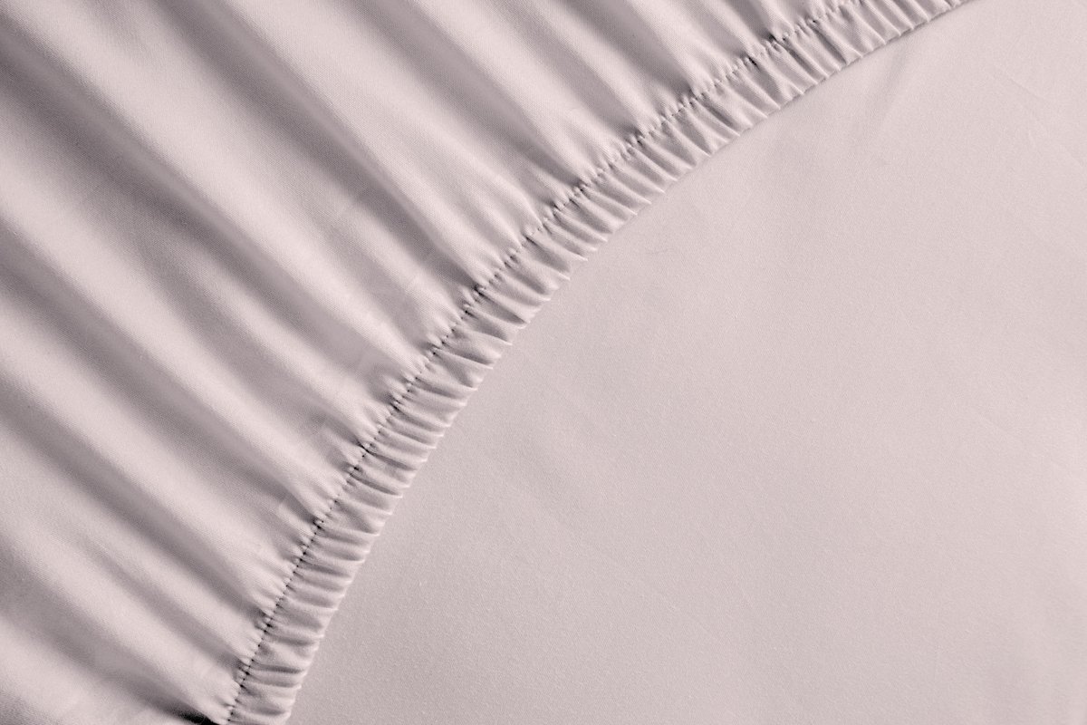Yellow Hoeslaken Percale - Onderlaken Eenpersoons - 90x210-220 cm - 100% Katoen-Perkal - Roze