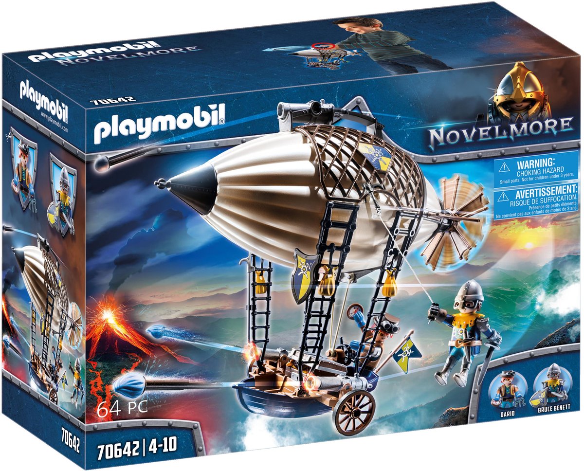 PLAYMOBIL Novelmore Dario's Zeppelin - 70642
