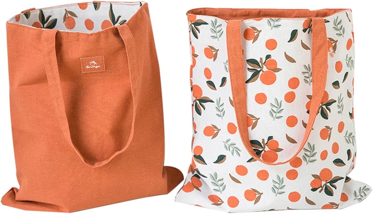 Stunq® Duurzame Canvas Schoudertas - Katoen Linnen Mix, Verstelbare Banden, Ruime Binnenruimte