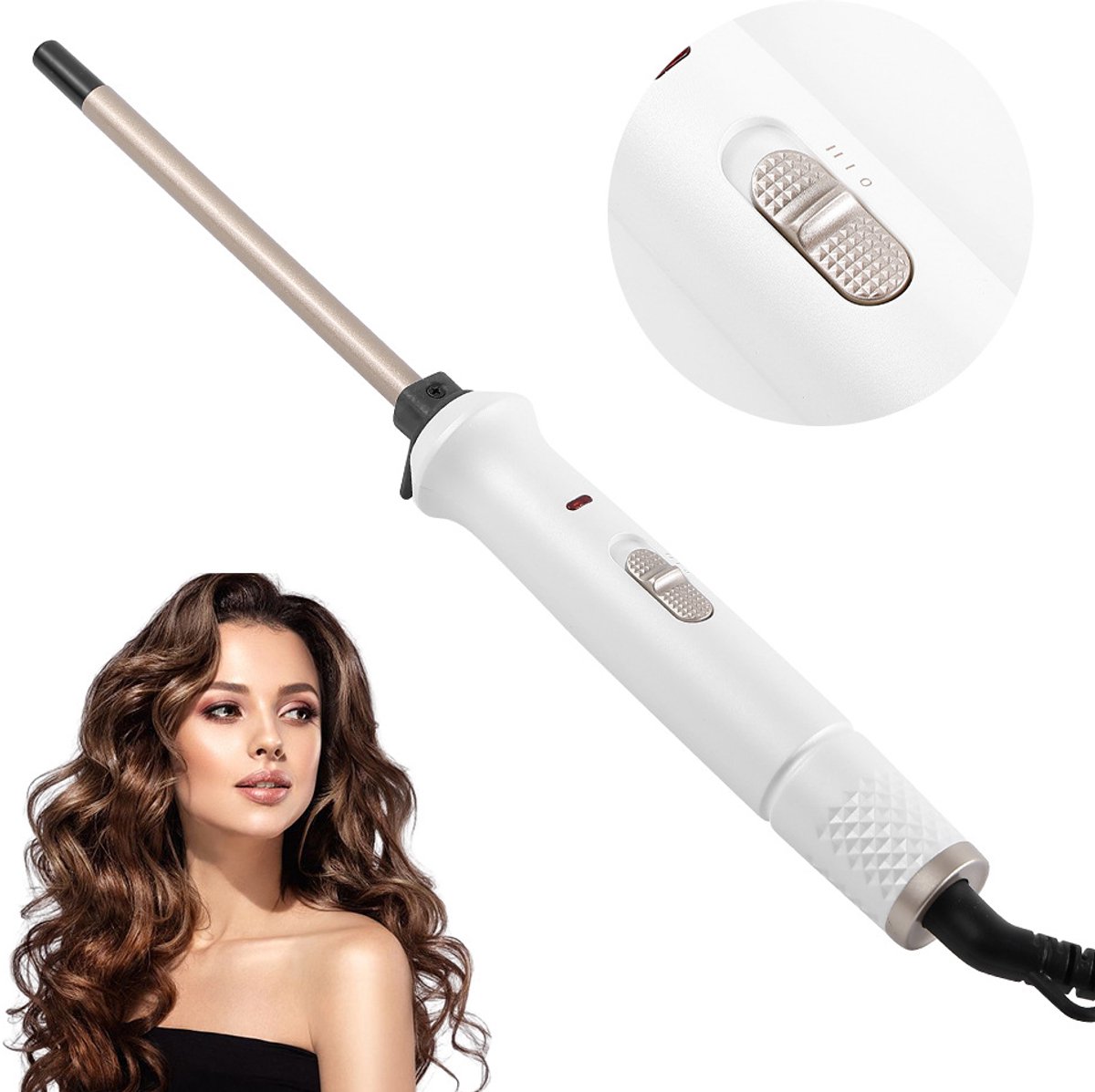 Mini 9mm Krultang Keramisch Elektrisch Stylingtool - Mini - €22,89