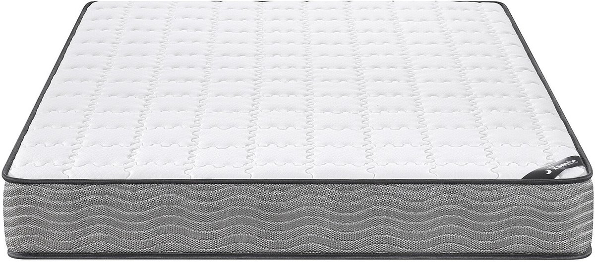 Vente-unique Matras 140 x 190 cm met pocketveren en tijk, dikte 19 cm - KIJAL van YSMÉE L 190 cm x H 19 cm x D 140 cm