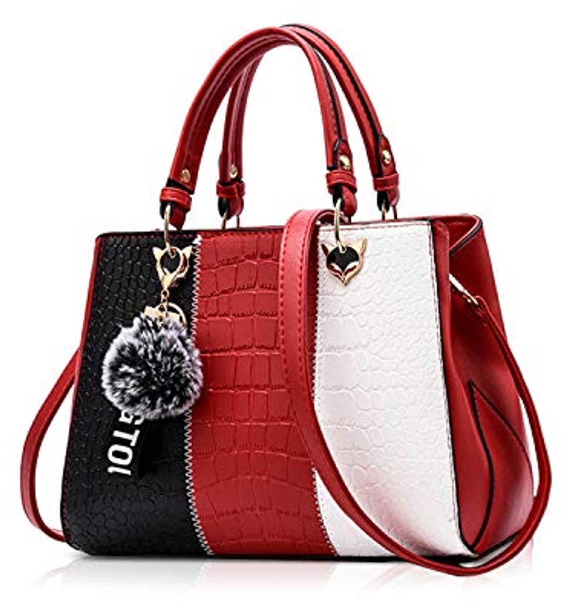 Grote Dames Schoudertas van PU-leer - Shopper met Stijlvolle Ontwerpen
