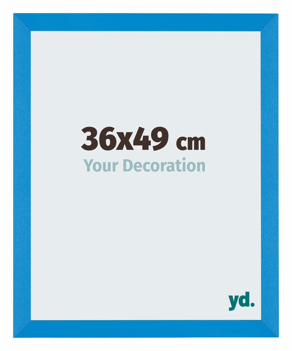 yd. Your Decoration - Fotolijst 36x49 cm - MDF - Helder Blauw - Mura