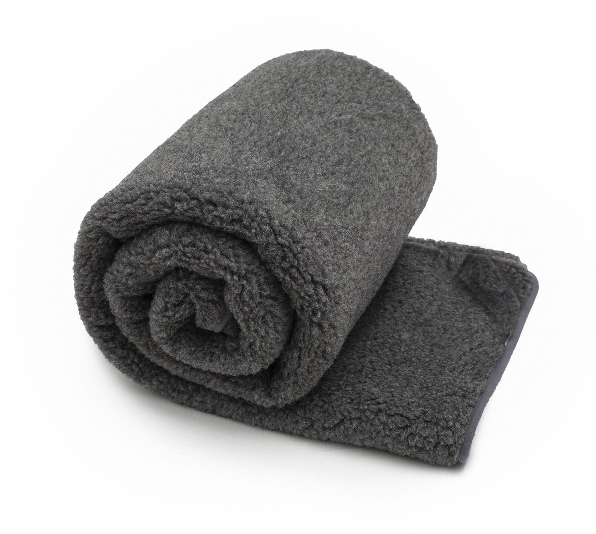 Wollen Deken 260x200 cm Lits Jumeaux Tweepersoons| Luxe Merino Wol OnceDoce® |100% Zuivere Australische Wol – Premium Wollen Tweepersoons Deken 450 g/m² | Woolmark® Certificaat | Wasbaar, Antiallergisch, Zacht & Warm | Kleur Antraciet