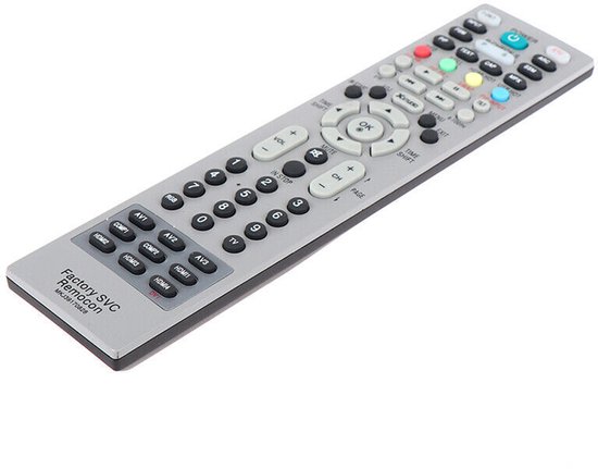 VINABTY RM-C3310 Afstandsbediening – Vervanging Voor JVC LED LCD TV Modellen LT-19HA82U, LT-28HA82U, LT-32C360 En Meer, Geen Programmering Nodig, ABS Materiaal