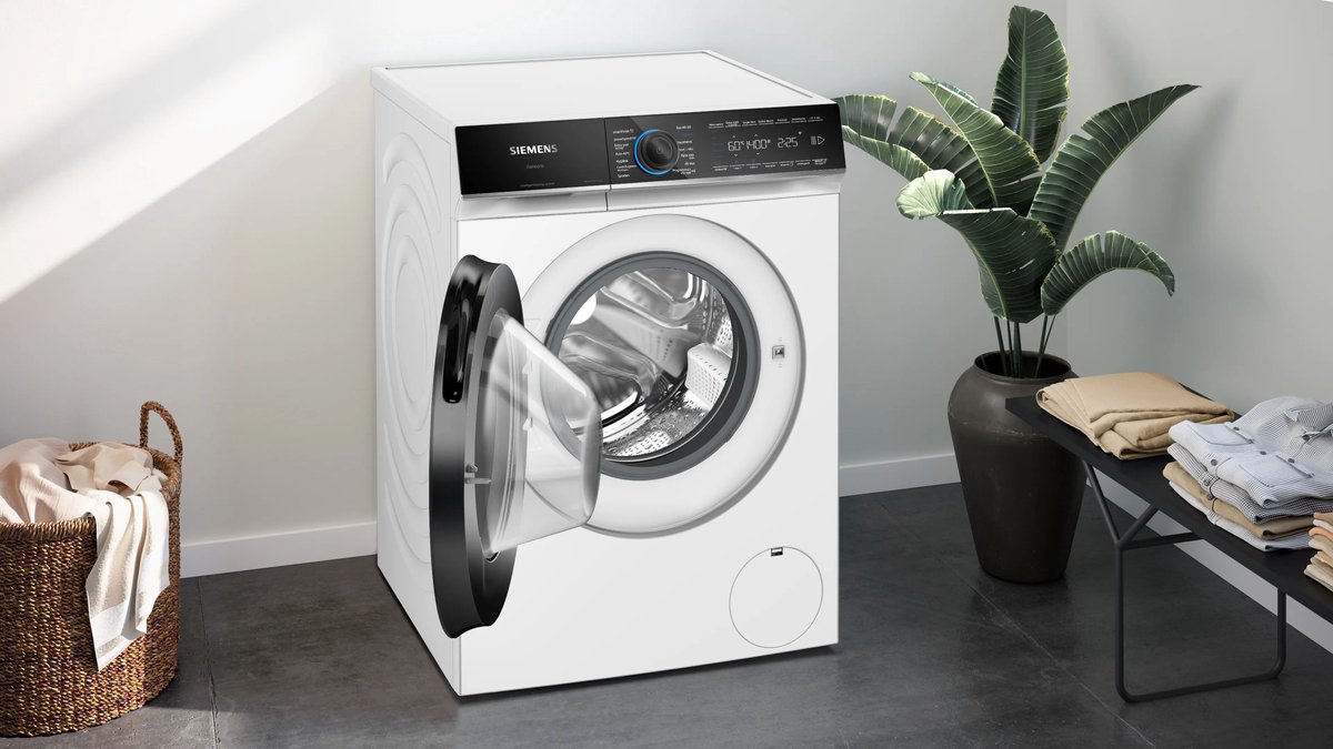 Siemens WG44B2ABNL - iQ700 - Wasmachine met stoom - 9 kg - 1400 rpm - 50% zuiniger dan energielabel A - Automatisch doseren - smartFinish: vermindert kreukels tot 50% - Zeer stil - Versnel het wasproces met varioSpeed - Home Connect — afbeelding 7