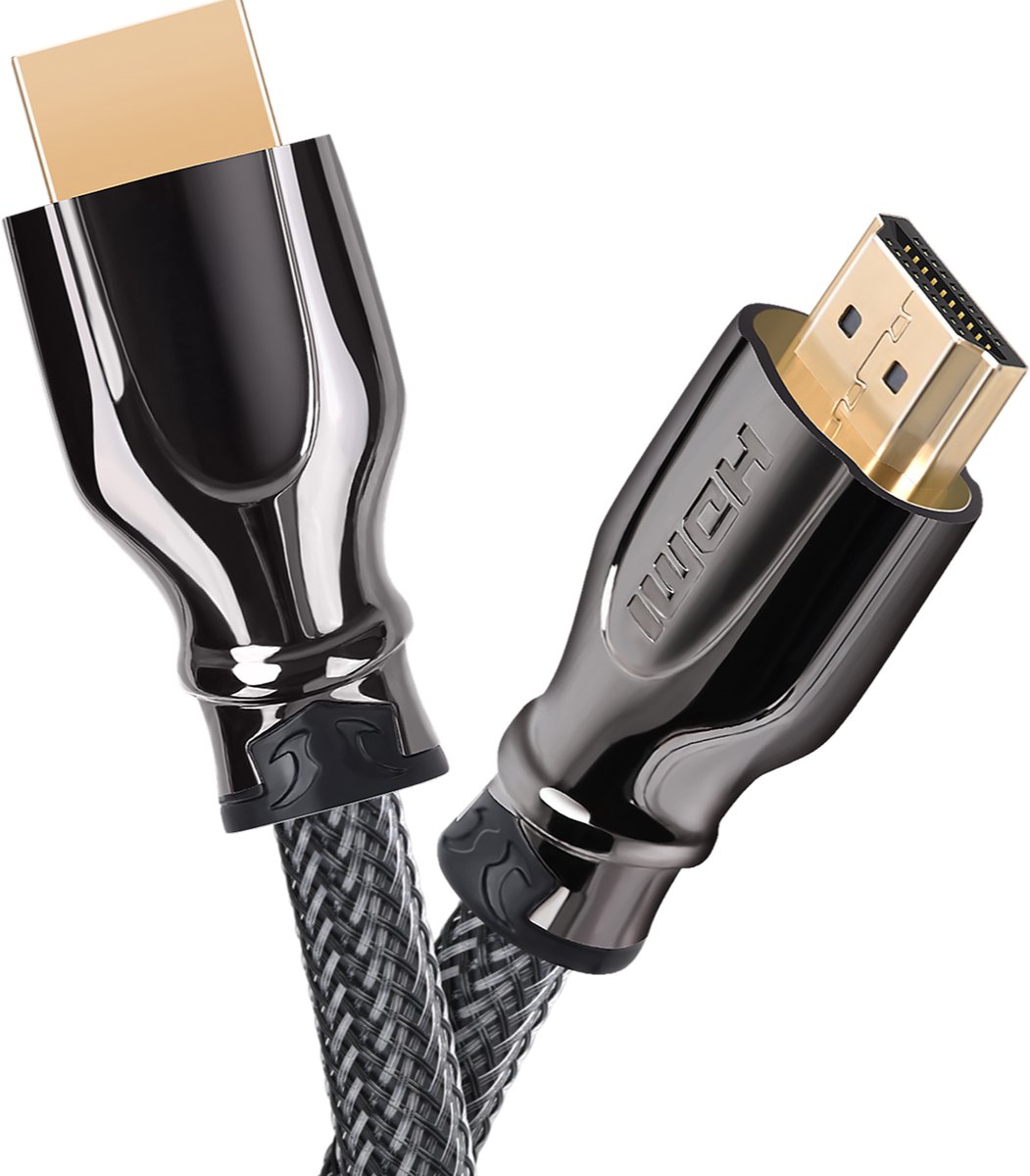 HDMI 2.0 Kabel 5 Meter - Ultra HD 4K High Speed (60/120/240Hz) - Vergulde Connectoren - 18GBPS - Premium 3D - TV - PC - PlayStation 4 - Xbox One