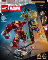 LEGO Marvel Ultimate Battle : Kit de construction Hulkbuster contre Hulk - 76343