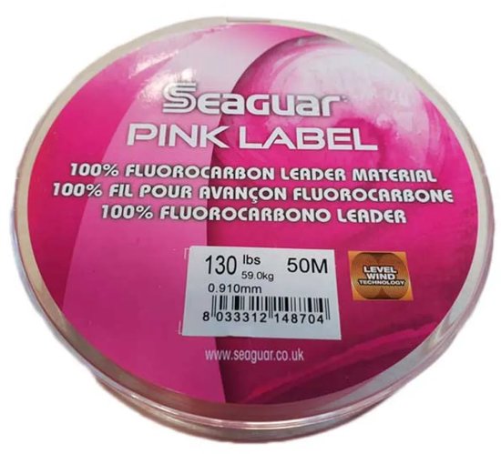 Colmic Seaguar Pink Label Flurocarbon 50 M Roze 0.405 mm van Colmic — afbeelding 5