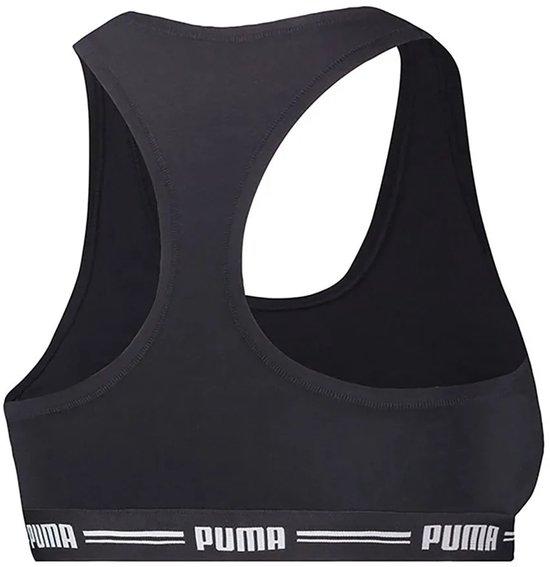 PUMA PUMA WOMEN RACER BACK TOP 1P HANG Soutien-gorge pour femme - Noir - Taille S