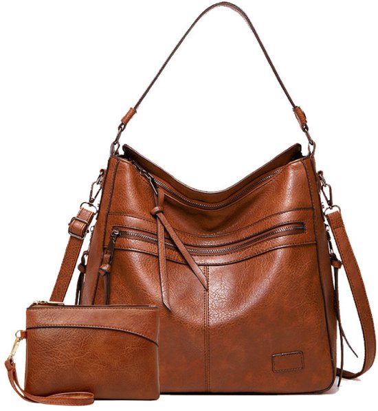 NICOLE & DORIS Handtassen voor dames, 3-delige handtasset voor dames