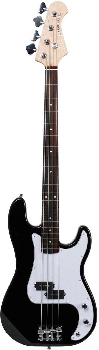 Fazley FPB118 Black elektrische basgitaar + versterker + kabel