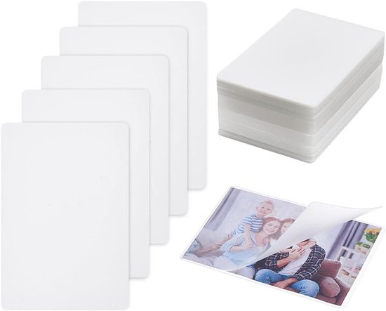 100st Bladwijzer Lamineerhoezen, 6x21,6cm Hete Lamineerhoezen 0,125mm Thermische Lamineerzakken Doorzichtige Bladwijzerhoezen Compatibel met de Meeste Boekentaslamineerders
