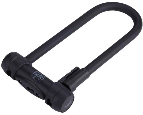 beugelslot fiets, 18,7 mm U-fietsslot, robuust, hoogbeveiligd U-slot, fietsslot met 3 beugelslot fiets, 18,7 mm U-fietsslot, robuust, hoogbeveiligd U-slot, fietsslot met 3