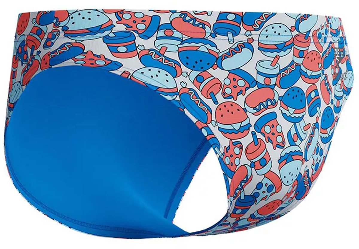Speedo Ml Printed Zwemslip Blauw UK 36 Man — afbeelding 7