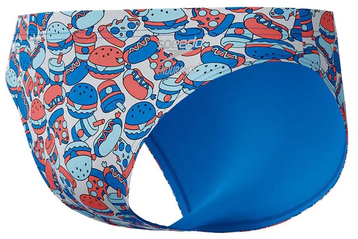 Speedo Ml Printed Zwemslip Blauw UK 36 Man — afbeelding 8