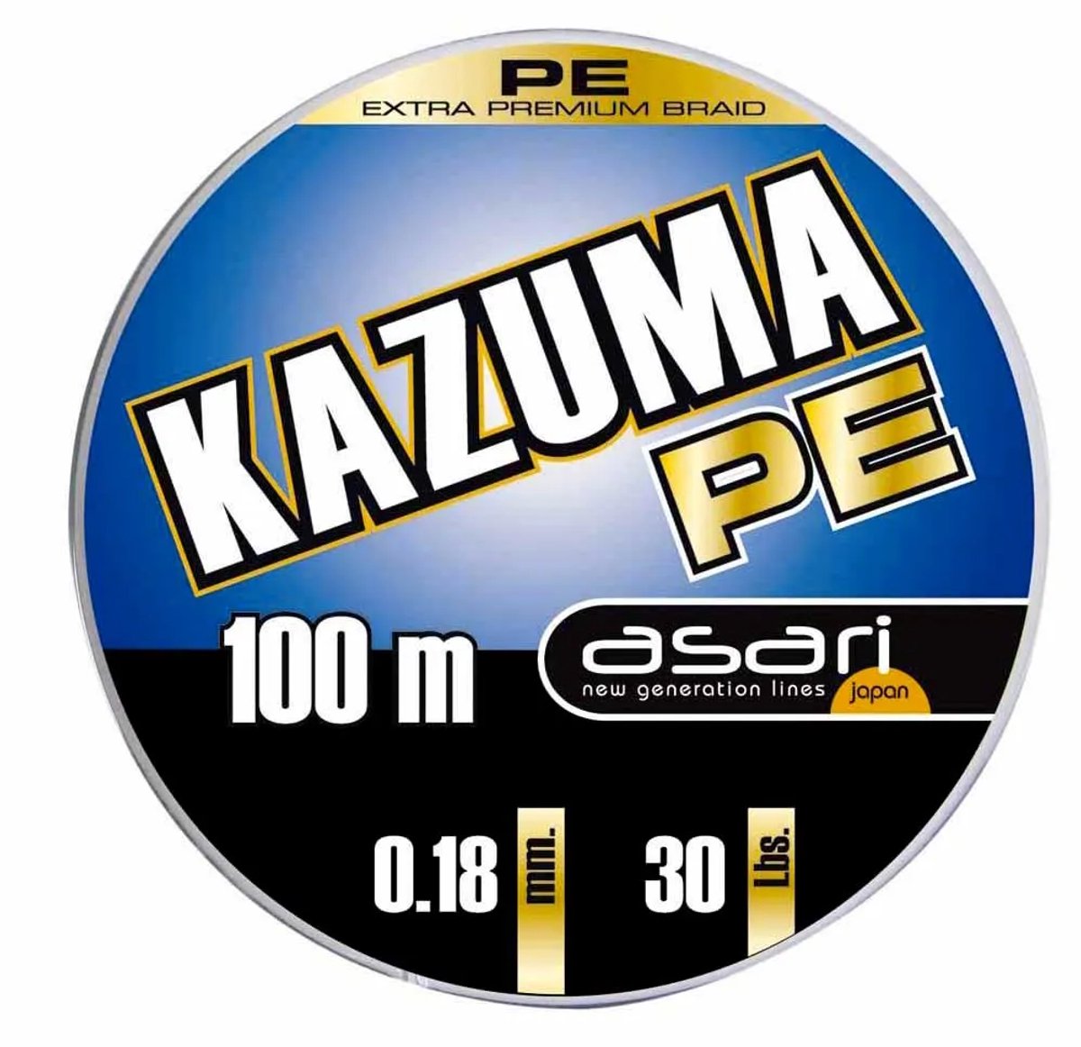 Asari Kazuma Pe Gevlochten Vislijn 100 M Groen 0.700 mm