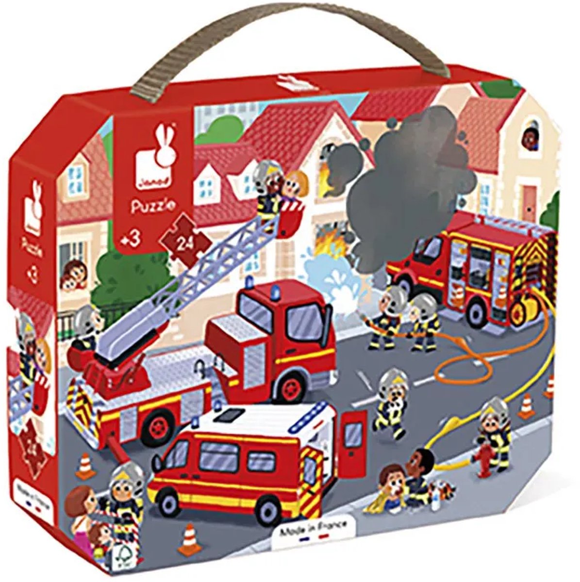 Janod - Puzzel - De brandweer — afbeelding 7