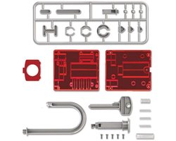 4M Kidzlabs: GIGANT HANGSLOT TRANSPARANT 15cm, met gedetailleerde instructies, in doos 17x22x6cm, 5+