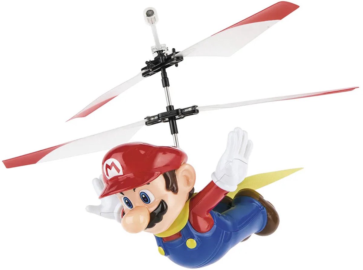 Carrera RC voertuig - RC Super Mario - Flying Cape Mario - Helikopter 2,4GHz RC Model Kant en Klaar - Carrera — cadeau in Spellen & Speelgoed - foto 6