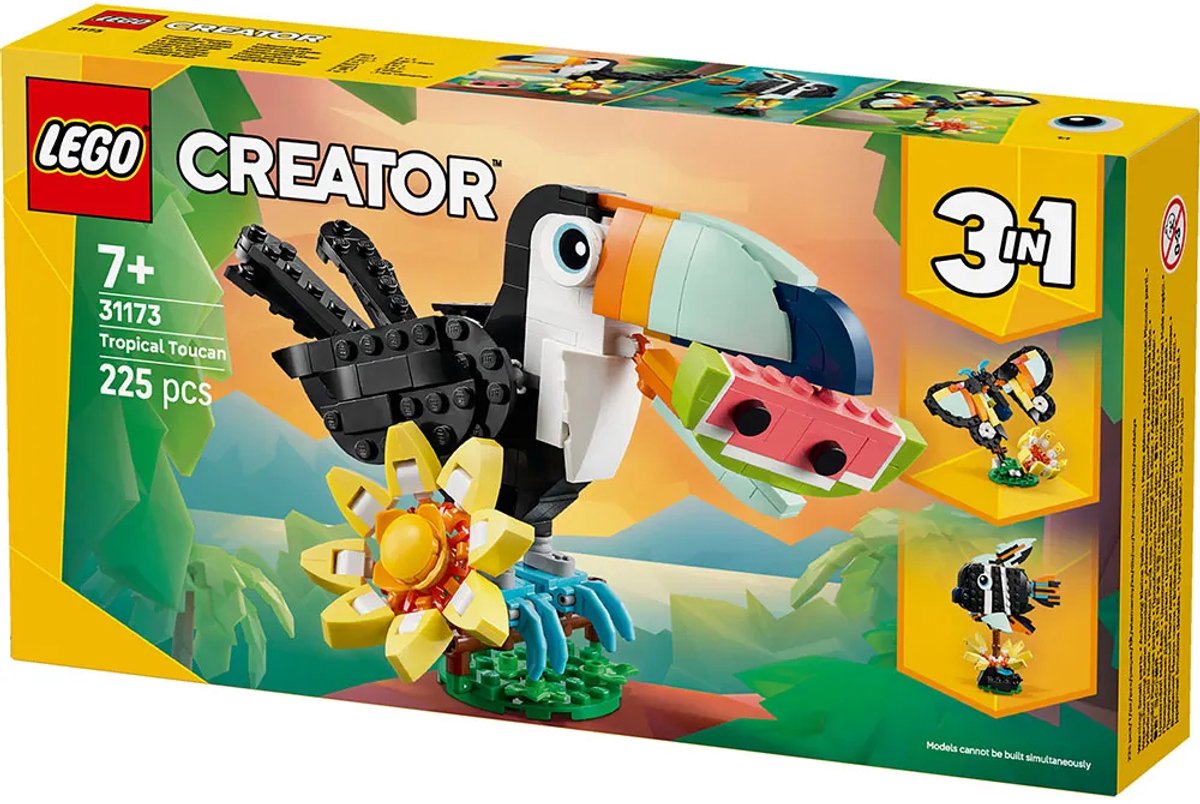 LEGO® Creator 3in1 Wilde Dieren: Tropische Toekan - 31173 — afbeelding 23